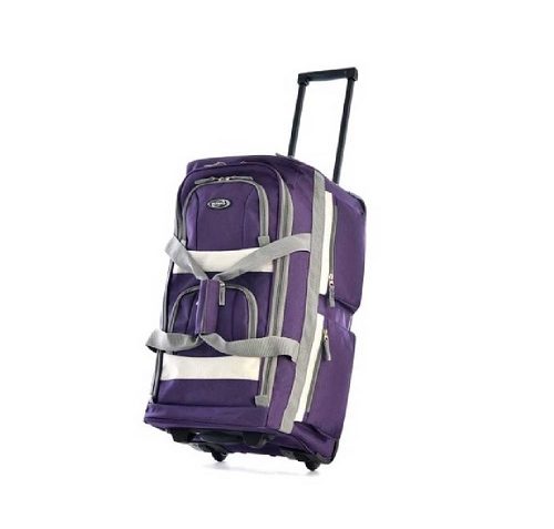 Olympia 22 inch duffel bag purple